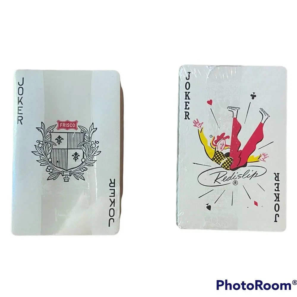 Vtg Burlington Northern Railway Playing Card Decks Sealed Boxed Collecting